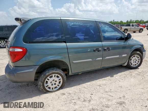 2007 Dodge Caravan SE with VIN 1D4GP25R67B188845, listed as a Copart auction lot 61032705 with 159,853 mi miles and Salvage title. Bid and sale history available at DreamBid. Image 3.