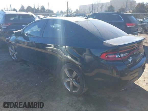 2013 Dodge Dart SXT with VIN 1C3CDFBA7DD307050, listed as a IAAI auction lot 41143839 with 155,061 mi miles. Bid and sale history available at carsss.com. Image 3.