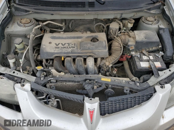 2004 Pontiac Vibe with VIN 5Y2SM62814Z416000, listed as a Copart auction lot 57638115 with 299,999 mi miles and Salvage title. Bid and sale history available at DreamBid. Image 11.