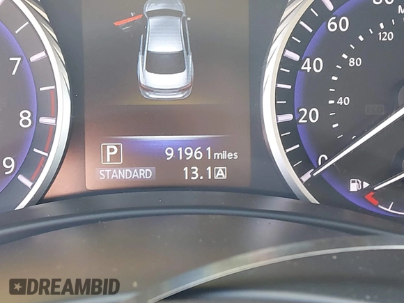 2015 Infiniti Q50 Sport with VIN JN1BV7ARXFM392361, listed as a IAAI auction lot 41771720 with 91,961 mi miles and . Bid and sale history available at DreamBid. Image 15.