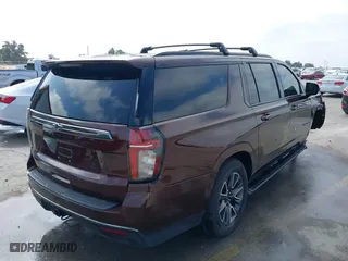 2022 Chevrolet Suburban Z71 with VIN 1GNSKDKD6NR153339, listed as a IAAI auction lot 41446443 with 49,261 mi miles. Bid and sale history available at carsss.com. Image 4.
