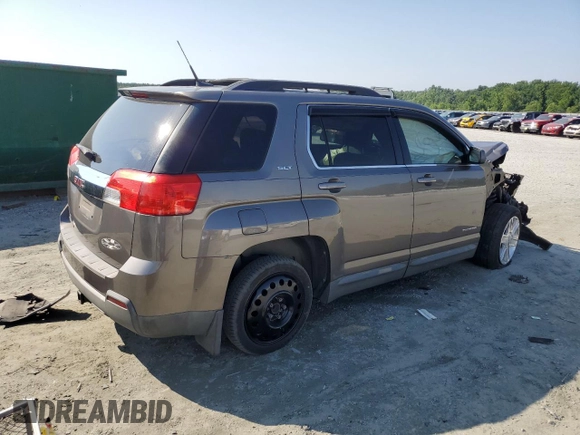 2010 GMC Terrain SLT-1 with VIN 2CTALFEW6A6314180, listed as a Copart auction lot 60278425 with Not provided miles and Salvage title. Bid and sale history available at DreamBid. Image 3.