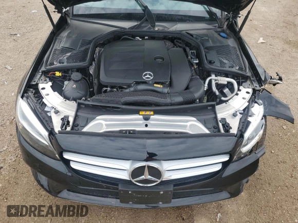 2021 Mercedes-Benz C 300 z VIN W1KWF8EB5MR629617, wystawiony jako Copart lot #58436515 z przebiegiem 25 680 mil mil oraz Szkoda całkowita • Salvage title. Historia ofert i sprzedaży dostępna na DreamBid. Obrazek 11.