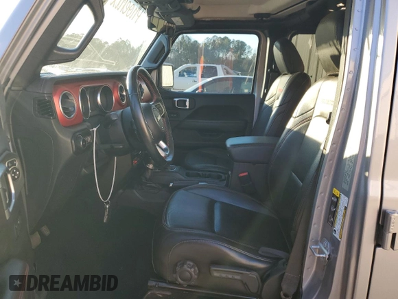 2020 Jeep Wrangler Unlimited Rubicon with VIN 1C4HJXFG6LW309146, listed as a Copart auction lot 88423285 with 65,288 mi miles and Salvage title. Bid and sale history available at DreamBid. Image 7.