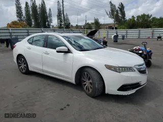 2016 Acura TLX Tech with VIN 19UUB1F54GA005387, listed as a Copart auction lot 51188005 with 64,314 mi miles and Salvage Title. Bid and sale history available at carsss.com. Image 4.