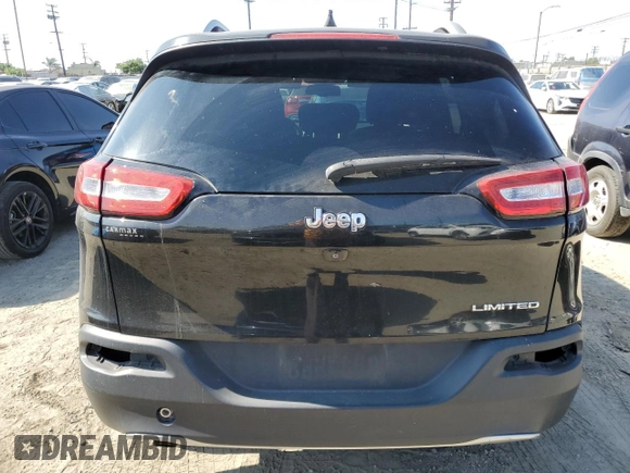 2016 Jeep Cherokee Limited with VIN 1C4PJLDB4GW165307, listed as a Copart auction lot 62675145 with 219,513 mi miles and Clean title. Bid and sale history available at DreamBid. Image 6.