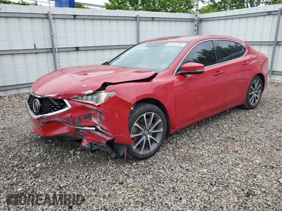 2018 Acura TLX with VIN 19UUB2F34JA003764, listed as a Copart auction lot 56737545 with 143,011 mi miles and Clean title. Bid and sale history available at DreamBid. Image 1.
