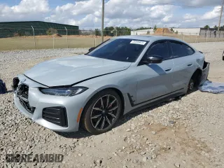 2023 BMW i4 eDrive40 with VIN WBY73AW08PFN80199, listed as a Copart auction lot 45095825 with 29,544 mi miles and Clean Title. Bid and sale history available at carsss.com. Image 1.