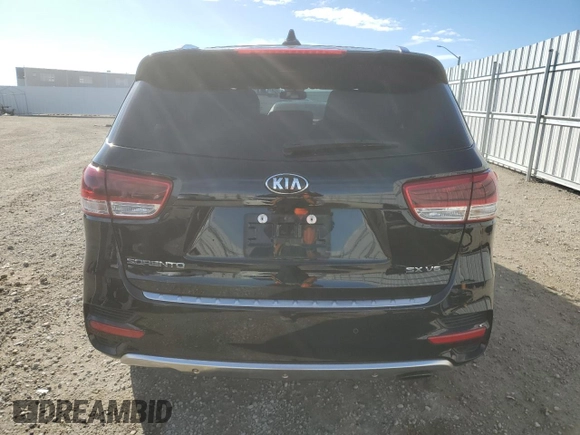 2018 Kia Sorento SX with VIN 5XYPKDA55JG371984, listed as a Copart auction lot 76609074 with 88,350 mi miles and Salvage Title. Bid and sale history available at DreamBid. Image 6.