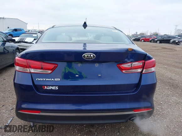 2016 Kia Optima LX with VIN 5XXGT4L32GG007690, listed as a IAAI auction lot 41115075 with 94,071 mi miles. Bid and sale history available at carsss.com. Image 16.