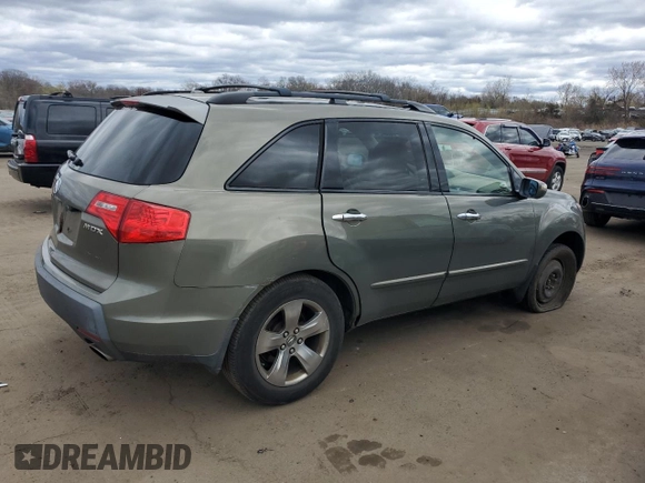2007 Acura MDX Sport/Entertainment Pkg with VIN 2HNYD28857H515461, listed as a Copart auction lot 53240655 with 274,424 mi miles and Clean Title. Bid and sale history available at carsss.com. Image 3.