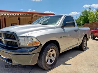 2012 Ram 1500 Express with VIN 3C6JD6AT9CG280092, listed as a Copart auction lot 63375375 with 222,501 mi miles and Clean title. Bid and sale history available at DreamBid. Image 2.