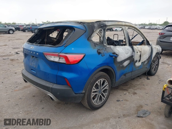 2021 Ford Escape SEL with VIN 1FMCU0H65MUA57895, listed as a IAAI auction lot 41870270 with Not provided miles and . Bid and sale history available at DreamBid. Image 4.
