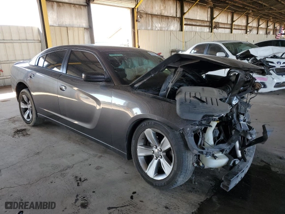 2015 Dodge Charger SE with VIN 2C3CDXBG5FH725994, listed as a Copart auction lot 52629115 with 161,265 mi miles and Salvage Title. Bid and sale history available at carsss.com. Image 4.