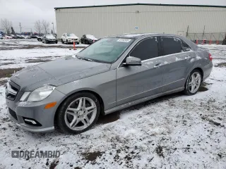 2011 Mercedes-Benz E-Class E 550 Luxury with VIN WDDHF9AB9BA411423, listed as a Copart auction lot 49166345 with 190,658 mi miles and Clean Title. Bid and sale history available at carsss.com. Image 1.