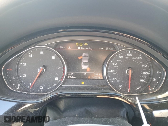 2012 Audi A8 with VIN WAURVAFD8CN004536, listed as a Copart auction lot 45173125 with 143,000 mi miles and Salvage title. Bid and sale history available at DreamBid. Image 9.