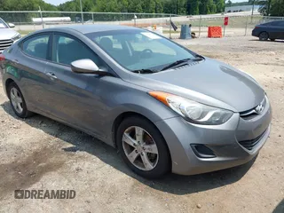 2013 Hyundai Elantra GLS with VIN 5NPDH4AE6DH393698, listed as a IAAI auction lot 42398834 with 154,959 mi miles and . Bid and sale history available at DreamBid. Image 1.