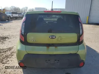 2015 Kia Soul with VIN KNDJN2A28F7750148, listed as a Copart auction lot 53924875 with 80,950 mi miles and Salvage Title. Bid and sale history available at DreamBid. Image 6.