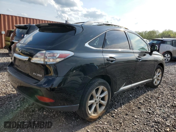 2011 Lexus RX 350 with VIN 2T2ZK1BA5BC045596, listed as a Copart auction lot 47302053 with 156,231 mi miles and Salvage Title. Bid and sale history available at carsss.com. Image 3.