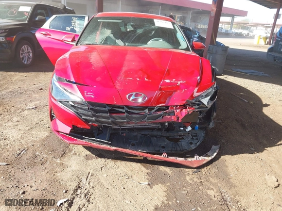 2021 Hyundai Elantra SEL with VIN 5NPLS4AGXMH016063, listed as a IAAI auction lot 41397487 with 47,559 mi miles. Bid and sale history available at carsss.com. Image 6.