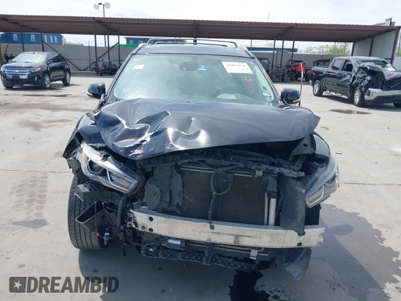 2018 Infiniti QX60 with VIN 5N1DL0MM3JC522705, listed as a IAAI auction lot 41883872 with 103,455 mi miles. Bid and sale history available at carsss.com. Image 12.