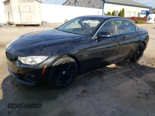 2017 BMW 4 Series 430i z VIN WBA4U7C38H5H20214, wystawiony jako Copart lot #72713834 z przebiegiem 42 530 mil mil oraz Szkoda całkowita • Salvage title. Historia ofert i sprzedaży dostępna na DreamBid. Obrazek 1.