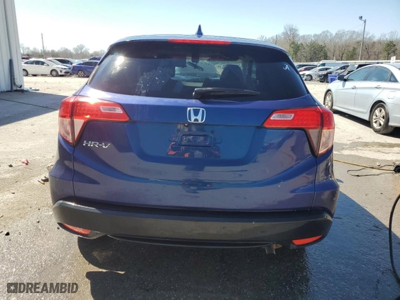 2016 Honda HR-V EX with VIN 3CZRU5H55GM716936, listed as a Copart auction lot 48303145 with 0 mi miles and Salvage Title. Bid and sale history available at carsss.com. Image 6.
