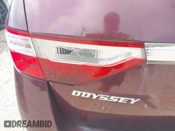 2011 Honda Odyssey EX-L with VIN 5FNRL5H6XBB096891, listed as a IAAI auction lot 42840531 with 214,842 mi miles and . Bid and sale history available at DreamBid. Image 12.
