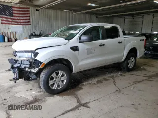 2022 Ford Ranger XL with VIN 1FTER4FH4NLD44386, listed as a Copart auction lot 61002735 with 59,757 mi miles and Salvage title. Bid and sale history available at DreamBid. Image 1.