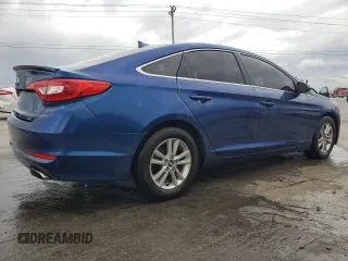 2016 Hyundai Sonata 2.4L with VIN 5NPE24AF4GH339559, listed as a Copart auction lot 52952445 with 135,261 mi miles and Salvage Title. Bid and sale history available at carsss.com. Image 3.