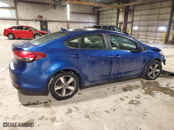 2018 Kia Forte LX with VIN 3KPFL4A79JE249698, listed as a Copart auction lot 45011075 with 130,836 mi miles and Salvage Title. Bid and sale history available at carsss.com. Image 3.