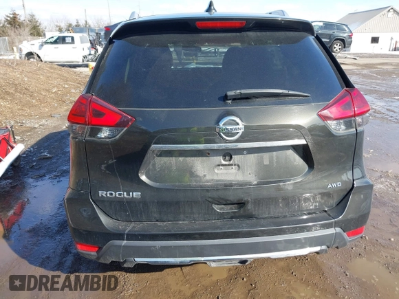 2017 Nissan Rogue SV with VIN KNMAT2MVXHP518360, listed as a IAAI auction lot 41618016 with 140,684 mi miles and . Bid and sale history available at carsss.com. Image 16.