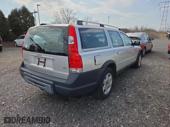 2005 Volvo XC70 with VIN YV1SZ592451184497, listed as a Copart auction lot 54593005 with Not Provided miles and Clean Title. Bid and sale history available at DreamBid. Image 4.