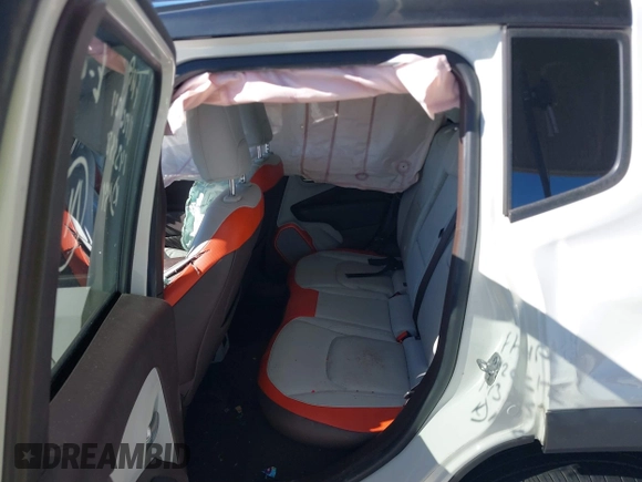 2017 Jeep Renegade Limited with VIN ZACCJADB4HPG08511, listed as a IAAI auction lot 40992295 with 91,229 mi miles and . Bid and sale history available at DreamBid. Image 8.