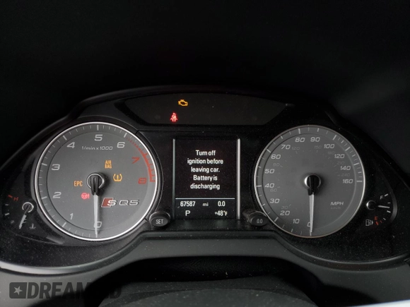 2016 Audi SQ5 Premium Plus with VIN WA1CCAFP0GA058655, listed as a Copart auction lot 83008654 with 67,587 mi miles and Salvage Title. Bid and sale history available at carsss.com. Image 9.