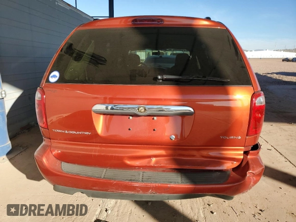 2006 Chrysler Town & Country LWB Touring with VIN 2A4GP54L26R725331, listed as a Copart auction lot 86655624 with 100,770 mi miles and Salvage Title. Bid and sale history available at carsss.com. Image 6.