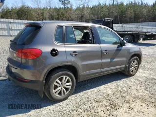 2014 Volkswagen Tiguan SE with VIN WVGAV3AX8EW619044, listed as a Copart auction lot 46990185 with 171,972 mi miles and Salvage title. Bid and sale history available at DreamBid. Image 3.