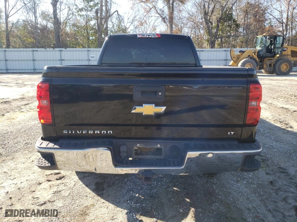 2014 Chevrolet Silverado 1500 LT with VIN 1GCUKRECXEF196715, listed as a Copart auction lot 41894235 with 0 mi miles and Salvage Title. Bid and sale history available at carsss.com. Image 6.