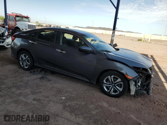 2017 Honda Civic LX z VIN 2HGFC2F56HH550747, wystawiony jako Copart lot #50023645 z przebiegiem 88 356 mil mil oraz Szkoda całkowita • Salvage title. Historia ofert i sprzedaży dostępna na DreamBid. Obrazek 4.