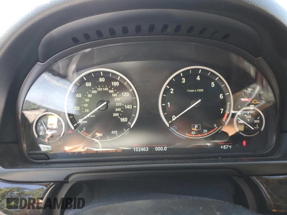 2014 BMW 5 Series 535i with VIN WBA5B1C50ED917384, listed as a Copart auction lot 64113375 with 152,463 mi miles and Clean title. Bid and sale history available at DreamBid. Image 9.