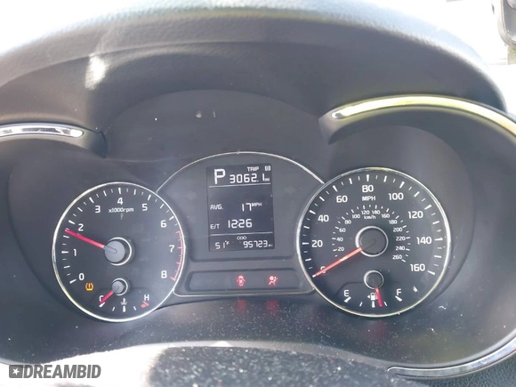 2018 Kia Forte LX with VIN 3KPFK4A73JE244015, listed as a IAAI auction lot 41651426 with 95,723 mi miles. Bid and sale history available at carsss.com. Image 7.