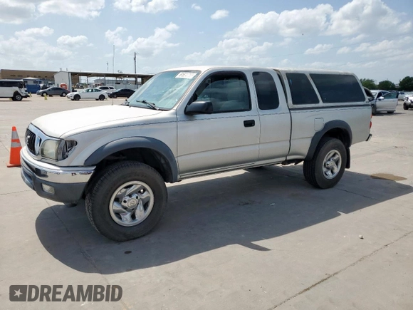 2002 Toyota Tacoma PreRunner z VIN 5TESN92N42Z067162, wystawiony jako Copart lot #61694755 z przebiegiem 162 984 mil mil oraz Czysty tytuł • Clean title. Historia ofert i sprzedaży dostępna na DreamBid. Obrazek 1.