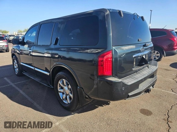 2004 Infiniti QX56 with VIN 5N3AA08A64N812493, listed as a Copart auction lot 77486754 with 0 mi miles and Salvage Title. Bid and sale history available at carsss.com. Image 3.