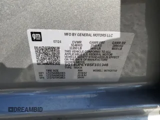 2025 GMC Sierra 2500HD AT4 z VIN 1GT4UPEY8SF101946, wystawiony jako Copart lot #44000195 z przebiegiem 1 238 mil mil oraz Nie do naprawy • Non repairable. Historia ofert i sprzedaży dostępna na DreamBid. Obrazek 12.