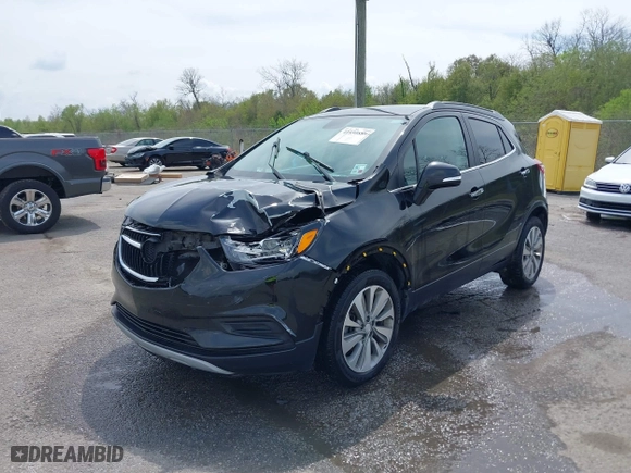 2019 Buick Encore Preferred with VIN KL4CJESB4KB795965, listed as a IAAI auction lot 41850889 with 81,968 mi miles. Bid and sale history available at carsss.com. Image 17.