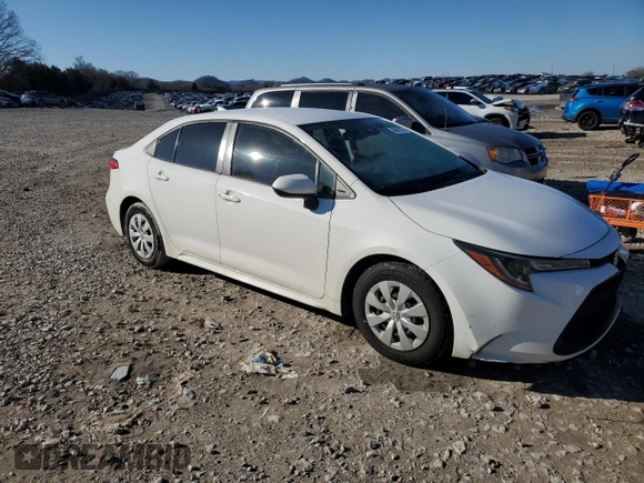 2020 Toyota Corolla L with VIN JTDDPRAE6LJ061055, listed as a Copart auction lot 49961375 with 43,541 mi miles and Salvage Title. Bid and sale history available at carsss.com. Image 4.