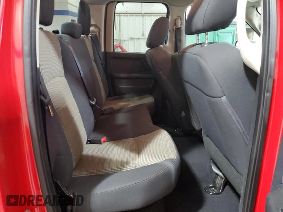 2012 Ram 1500 ST with VIN 1C6RD7FP8CS291341, listed as a Copart auction lot 51767285 with 126,341 mi miles and Salvage title. Bid and sale history available at DreamBid. Image 10.