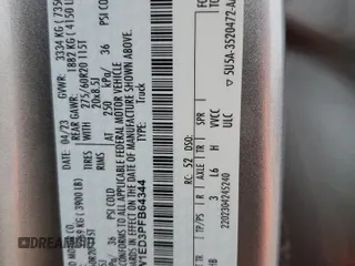 2023 Ford F-150 XL with VIN 1FTFW1ED3PFB64344, listed as a Copart auction lot 45689895 with 20,817 mi miles and Salvage Title. Bid and sale history available at carsss.com. Image 13.