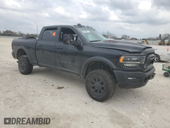 2023 Ram 2500 Power Wagon with VIN 3C6TR5EJ9PG593436, listed as a Copart auction lot 47295015 with 13,379 mi miles and Salvage Title. Bid and sale history available at carsss.com. Image 4.