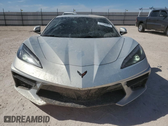 2024 Chevrolet Corvette 1LT with VIN 1G1YA2D4XR5112306, listed as a Copart auction lot 77758984 with 3,451 mi miles and Salvage title. Bid and sale history available at DreamBid. Image 5.